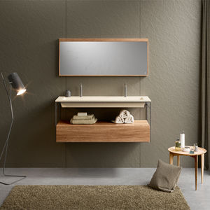meuble vasque double