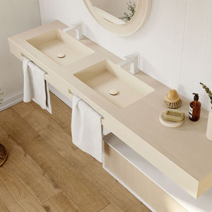 plan vasque double