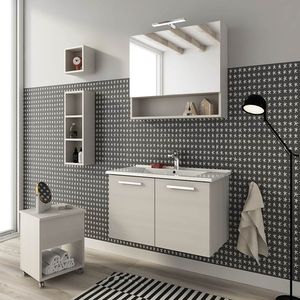 meuble vasque suspendu 1