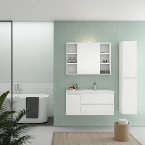 meuble vasque suspendu 1