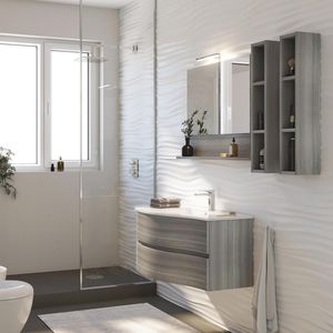 meuble vasque suspendu 1