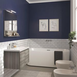 meuble vasque suspendu 1