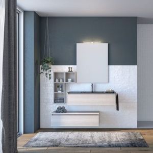 meuble vasque suspendu 1