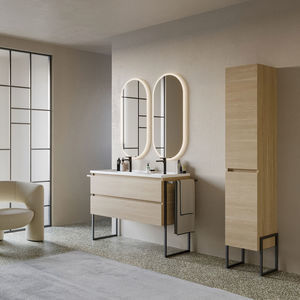 meuble vasque double