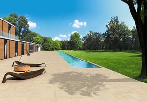 carrelages d'extérieur / pour sols / en grès cérame / émaillés