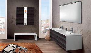 meuble vasque double