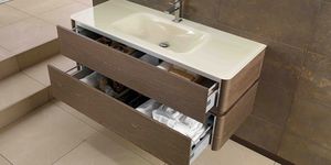 meuble vasque suspendu