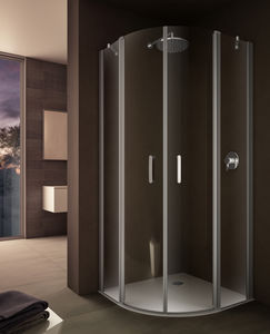 cabine de douche en verre
