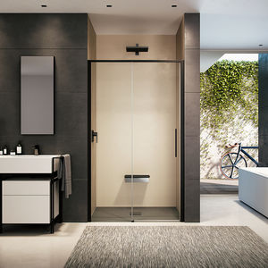cabine de douche en verre