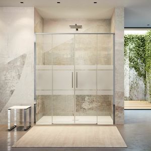 cabine de douche en verre