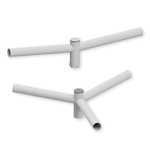console pour lampadaire urbain en acier galvanisé