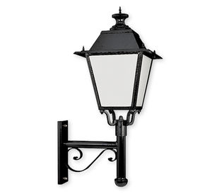 console pour lampadaire urbain en tôle d'acier