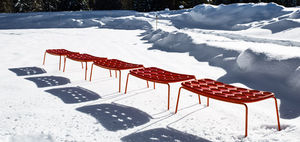 banc de jardin / contemporain / en polyéthylène