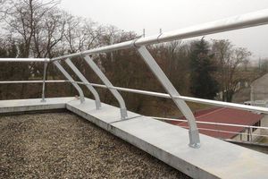 garde-corps en aluminium