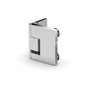 charnière pour porte en verre / de douche / en zamak / avec système d'auto-fermeture