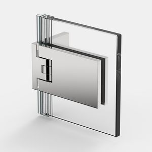 charnière pour porte en verre / de douche / en zamak