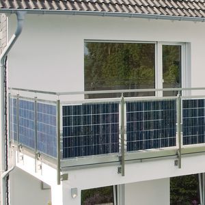 garde-corps en aluminium