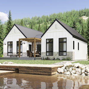 maison en bois empilé 1