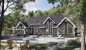 maison en bois empilé 1