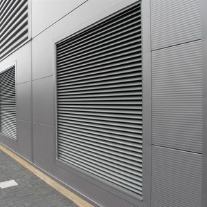 grille de ventilation en métal