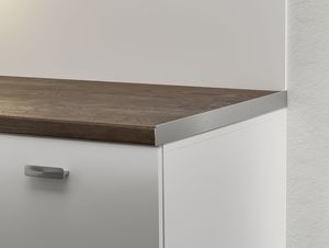 profilé de finition en aluminium anodisé