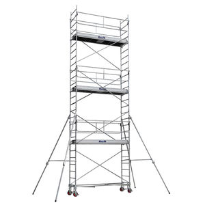 échafaudage en bois