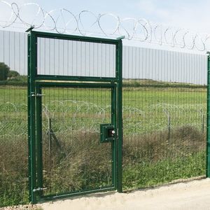 portillon en maille métallique 1