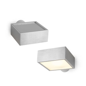 applique murale contemporaine / en aluminium / à LED / carrée