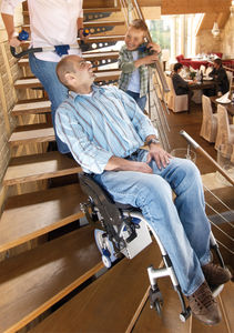 fauteuil monte-escalier d'intérieur 1