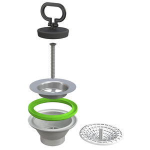 vidage lavabo à pression