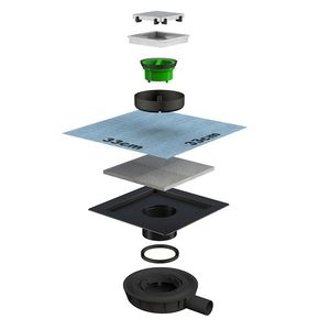 siphon de sol en ABS