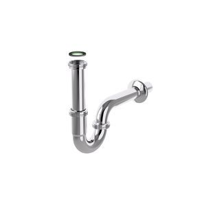 siphon de lavabo en inox