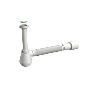 siphon de lavabo en polypropylène