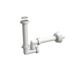 siphon de lavabo en PP