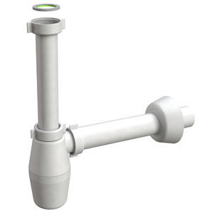siphon de lavabo en PP
