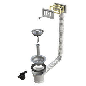 vidage lavabo à pression