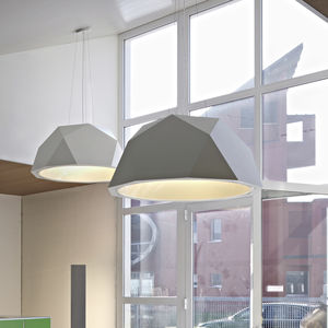 suspension / contemporaine / en aluminium / à LED