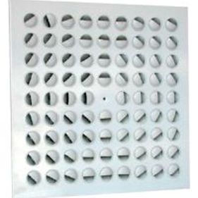 diffuseur à déplacement d'air encastrable
