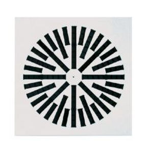 diffuseur d'air de plafond / carré / à fente