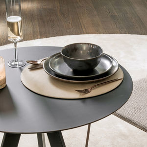 set de table en cuir