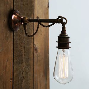 applique murale de style industriel