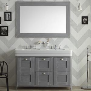 meuble vasque double