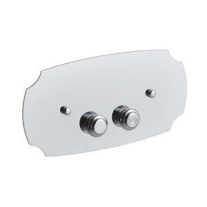 bouton de chasse d'eau double