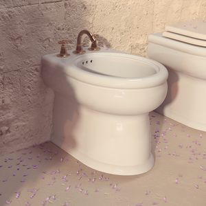 bidet près du mur