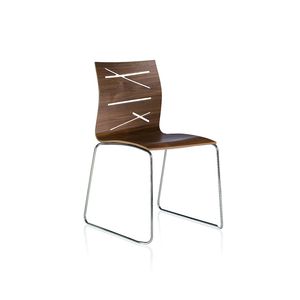 chaise de restaurant contemporaine