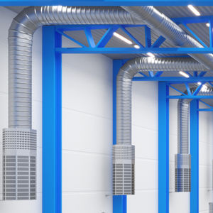 diffuseur à déplacement d'air encastrable