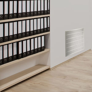 diffuseur à déplacement d'air encastrable