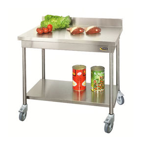 table de préparation en inox