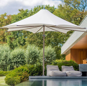 parasol professionnel / en tissu / en aluminium / en inox