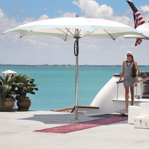 parasol professionnel / en tissu / en aluminium / en inox